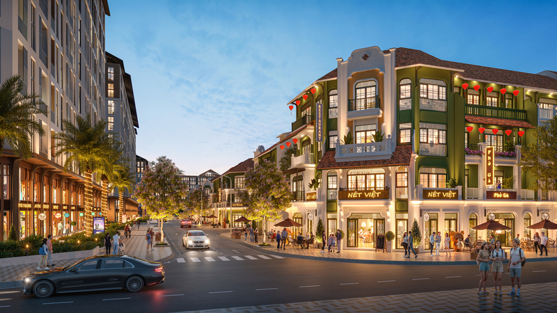 Tâm điểm đầu tư và an cư hấp dẫn phía Nam Thủ đô. Ảnh phối cảnh: Sun Property