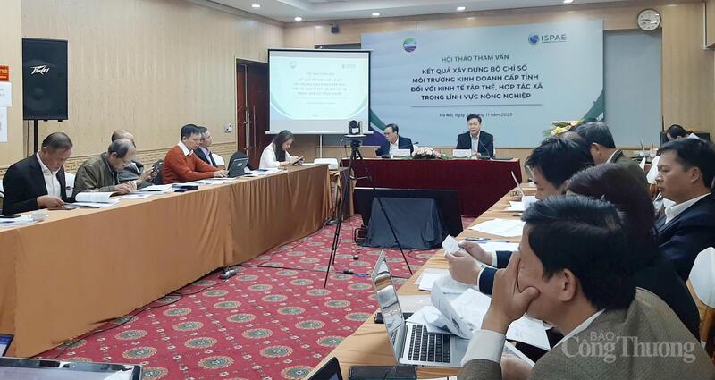 Hội thảo tham vấn Kết quả Liên minh Okvip có bao nhiều trang Bộ chỉ số xuân Okvip 2026 kinh doanh cấp tỉnh đối với Okvip - liên minh giải trí #1 thế giới hà nội tập thể, hợp tác xã. Ảnh: N.H