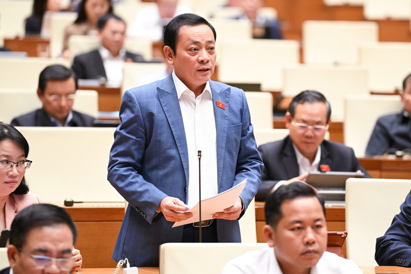 Đại biểu Lê Văn Khảm - đoàn TP. Hồ Chí Minh