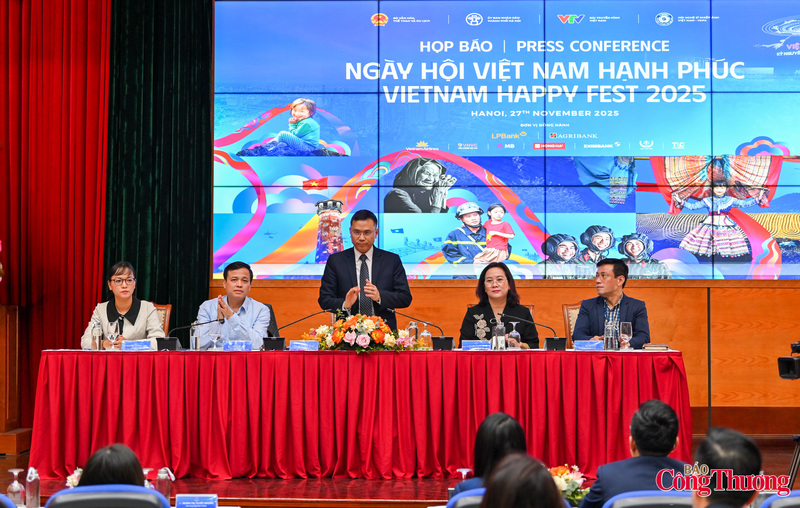 Bộ Văn hóa, Thể thao và OKLVIE sản phẩm thuộc hệ thống OKVIP là trang web tổ chức phát sóng bóng đá trực tiếp, live casino , nỗ hũ, bắn cá họp báo công bố sự kiện Ngày hội hạnh phúc