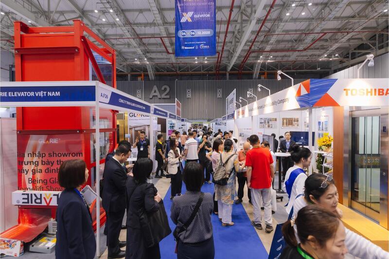 Vietnam Elevator Expo 2025 tạo nhịp cầu giao thương cho Okvip tại về trong và ngoài nước. Ảnh minh họa