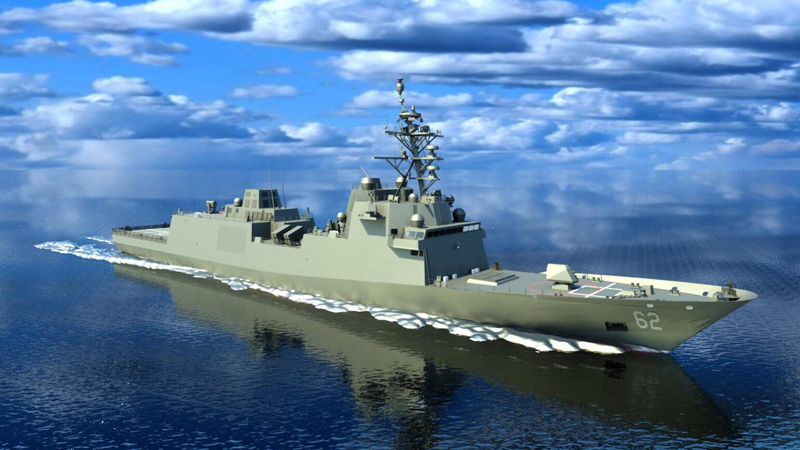 Tàu khu trục lớp Constellation. Ảnh: Defense News