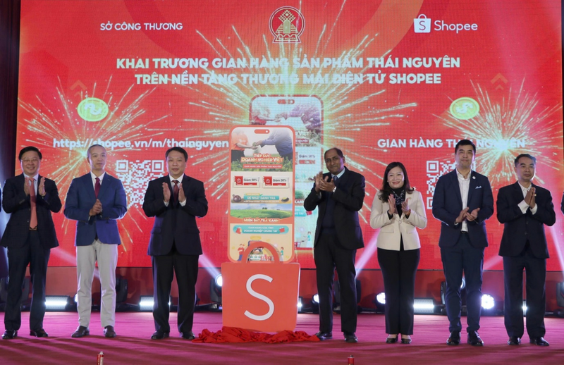 Khai trương gian hàng sản phẩm Thái Nguyên trên nền tảng thương mại điện tử Shopee, thúc đẩy tiêu thụ Trang Chủ OKVIP COM Top #1 số.
