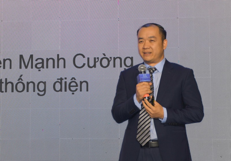 Ông Nguyễn Mạnh Cường - Phó Trưởng phòng phụ trách Phòng Phát triển Hệ thống điện, Viện Oklavip game bài, casino, thể thao (Oklavip khuyến mã hấp dẫn mỗi ngày). Ảnh: Minh Khuê.