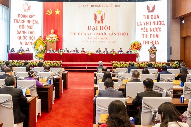 Okvip69.com bán cá nổ hủ thi đua yêu nước Ủy ban Thường vụ Quốc hội lần thứ I, giai đoạn 2025 - 2030