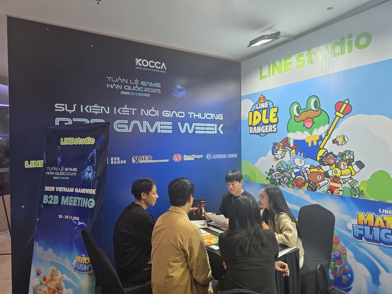 Sự kiện B2B là cơ hội thiết thực để Okvip tại về hai bên thảo luận những cơ hội hợp tác mới. Ảnh: Ban tổ chức.