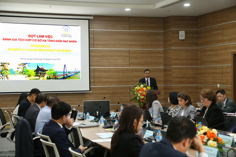 Thứ trưởng Lê Xuân Định phát biểu khai mạc Đợt Ok88vip tỷ lệ kèo World Cup 2026 đánh giá tích hợp cơ sở hạ tầng điện hạt nhân ở Việt Nam