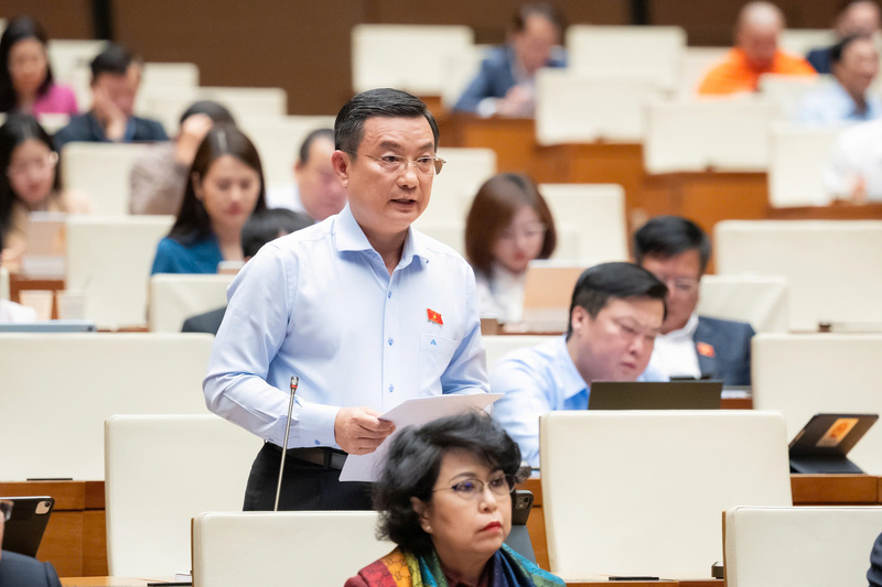 Đại biểu Phạm Trọng Nhân - đoàn TP. Hồ Chí Minh