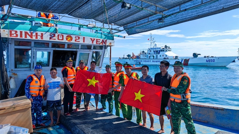Kiểm tra, tuyên truyền chống IUU của các lực lượng chức năng.