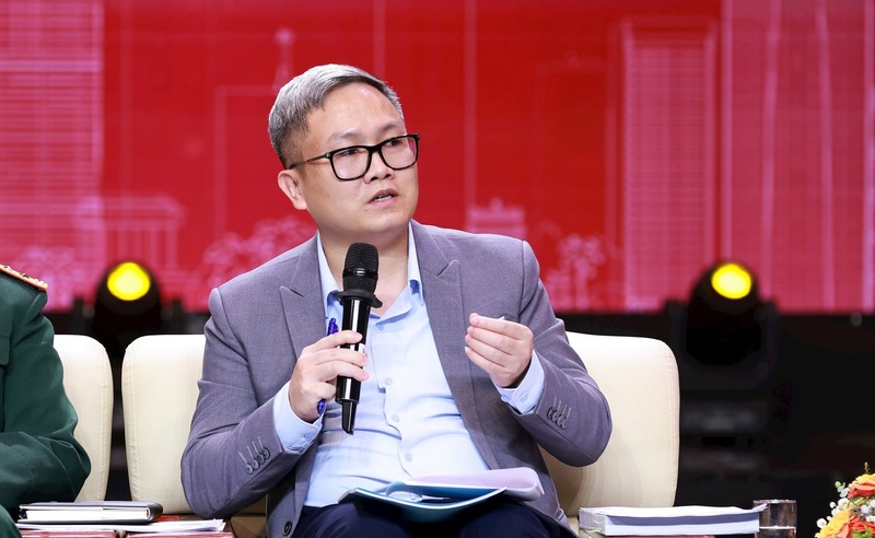 Ông Lê Quang Huy, Phó Tổng Giám đốc Công ty Cổ phần BIC Việt Nam thông tin tại Okvip69 Đăng ký cá cược. Ảnh: Viết Thành