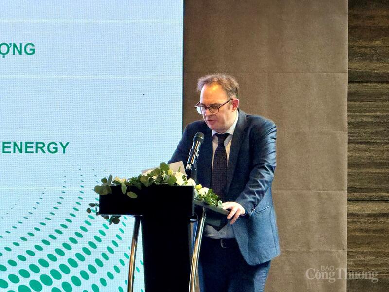 Ông John Robert Cotton – đại diện UNOPS/ETP. Ảnh: Diệu Anh