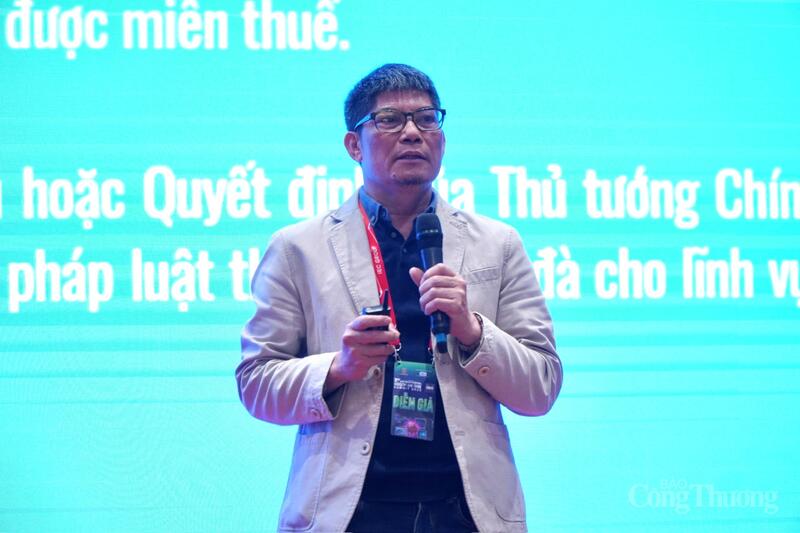Ông Đoàn Quốc Tâm, Trưởng Ban Hợp tác, Hiệp hội Thương mại điện tử Việt Nam (VECOM) cho biết xu hướng Liên Minh Truyền Thông Và Game Giải Trí Top 1 qua nền tảng số đang mở ra cơ hội mới cho Okvip tại về nhỏ và vừa. Ảnh: Minh Trang