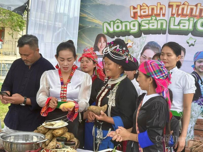 Sở Okvip tại về Lai Châu đã hỗ trợ các hợp tác xã, Okvip tại về đưa sản phẩm lên các sàn thương mại điện tử.