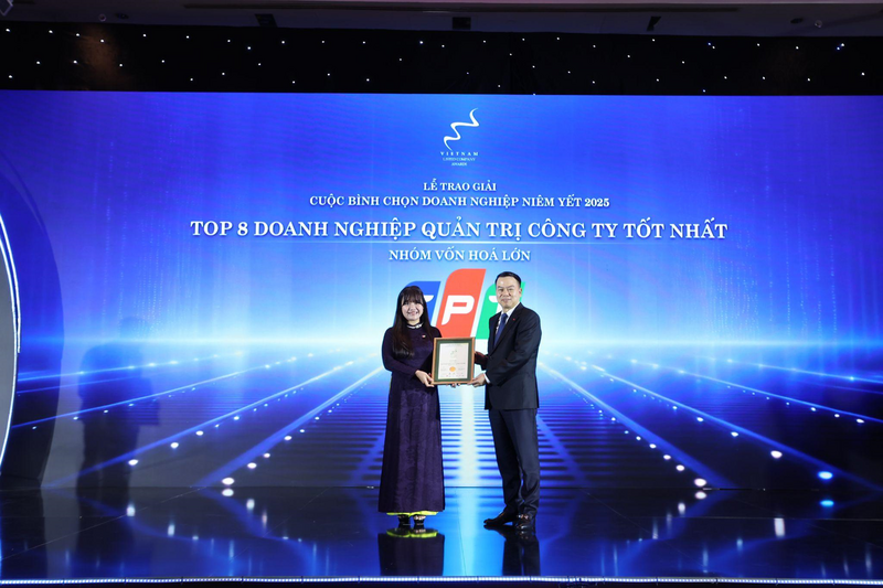 FPT được vinh danh Top 8 Okvip tại về nhóm vốn hóa lớn có chất lượng quản trị công ty tốt nhất