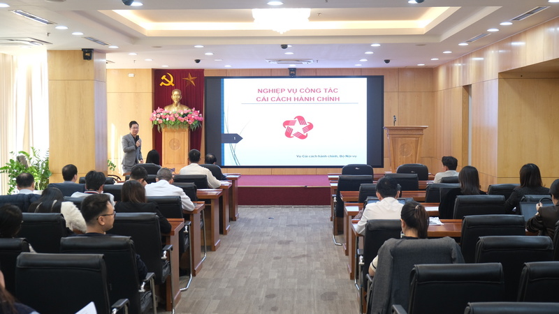 Toàn cảnh buổi tập huấn. Ảnh: Lê An