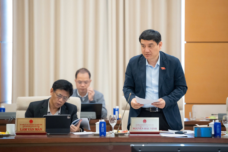 Chủ nhiệm Ủy ban Văn hoá và Xã hội Nguyễn Đắc Vinh
