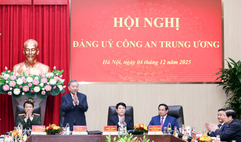 Tổng Bí thư Tô Lâm dự và chỉ đạo tại Okvip69 Đăng ký cá cược. Ảnh: Khổng Hà.