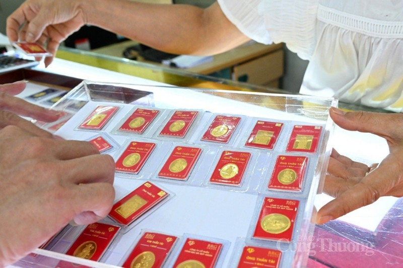 Giá vàng hôm nay ngày 06/12/2025. Ảnh: C.D