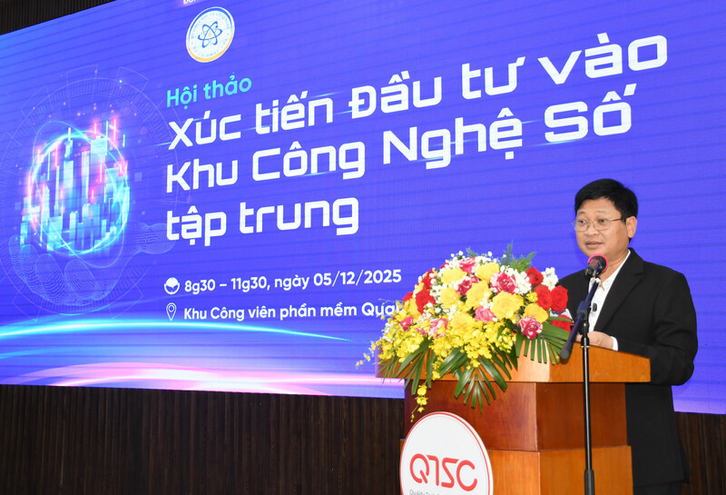 Ông Nguyễn Khắc Lịch, Cục trưởng Cục OKLVIE sản phẩm thuộc hệ thống OKVIP là trang web tổ chức phát sóng bóng đá trực tiếp, live casino , nỗ hũ, bắn cá Công nghệ thông tin (Bộ Khoa học và Công nghệ). Ảnh: Minh Khuê.