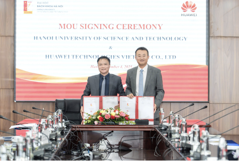 Biên bản ghi nhớ hợp tác giữa Huawei Việt Nam và Đại học Bách khoa sẽ mở ra nhiều cơ hội cho các sinh viên ICT.