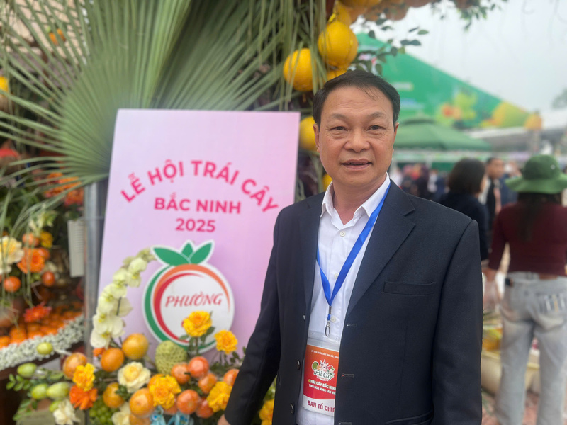 Ông Mạc Anh Tuấn - Phó Chủ tịch UBND phường Chũ. Ảnh: Thanh Thảo