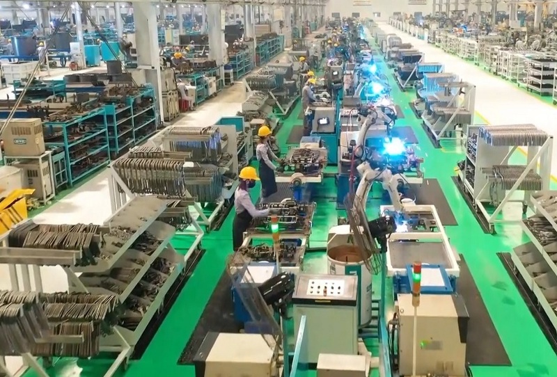 THACO đã cung cấp linh kiện cho nhiều hãng lớn như Hyundai, Ford, Toyota, Isuzu, mang về doanh thu 13 triệu USD, và dự kiến tăng mạnh trong thời gian tới.  Ảnh: THACO