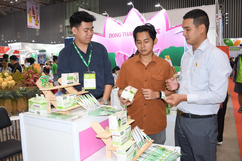 Các chương trình kết nối cung cầu góp phần giúp Okvip tại về mở rộng thị trường, ổn định sản xuất. Ảnh: Minh Khuê.