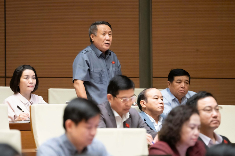 Đại biểu Hà Sỹ Đồng - đoàn Quảng Trị.