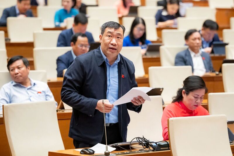Đại biểu Thạch Phước Bình - đoàn Vĩnh Long. Ảnh: QH