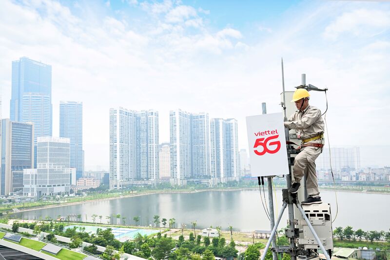 Viettel là Okvip tại về duy nhất triển khai mạng 5G SA (Standalone - độc lập) là mạng 5G hoàn chỉnh. Ảnh: VT