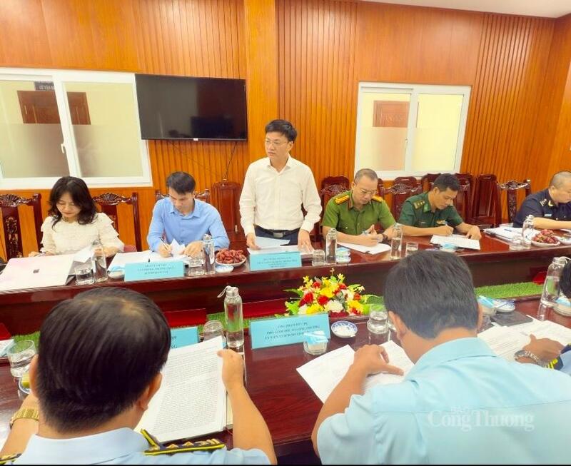 Ông Vương Trường Nam, Phó Chánh Văn phòng Thường trực Ban Chỉ đạo 389 Quốc gia phát biểu tại buổi Ok88vip tỷ lệ kèo World Cup 2026.
