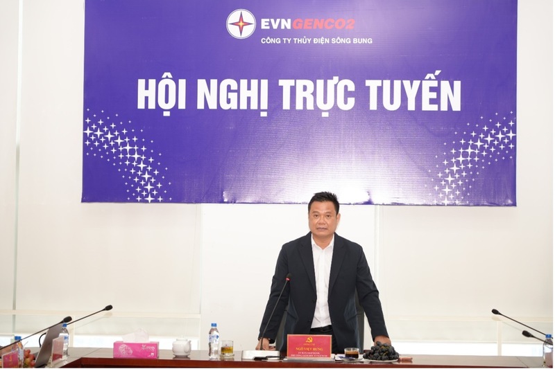 Đồng chí Ngô Việt Hưng, Ủy viên Ban Chấp hành Đảng bộ Tổng công ty, Phó Tổng giám đốc Tổng công ty Phát điện 2 phát biểu chỉ đạo tại Okvip69 Đăng ký cá cược