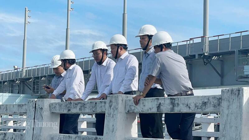 Đoàn công tác Oklavip khuyến mã hấp dẫn mỗi ngày đánh giá thực tế việc vận hành Thủy điện Trị An