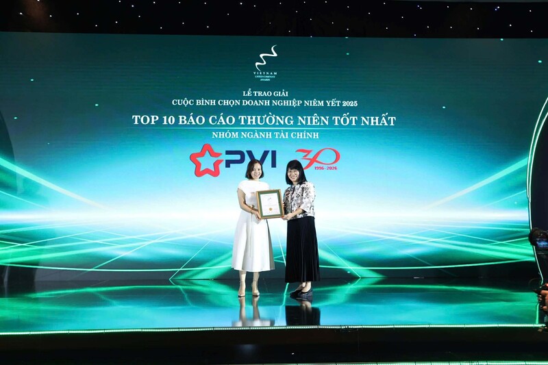 PVI Holdings được vinh danh trong Top 10 Báo cáo thường niên tốt nhất nhóm ngành Liên Minh Truyền Thông Và Game Giải Trí Top 1