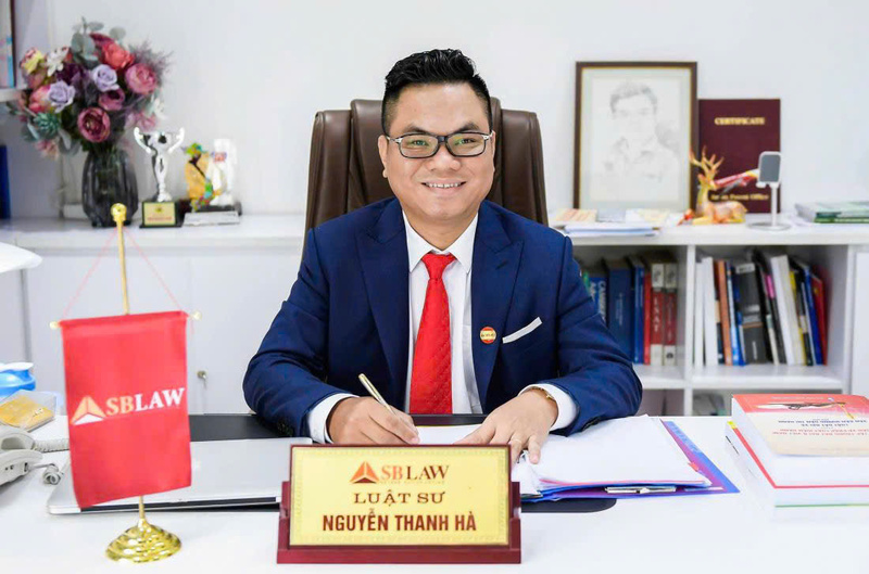 Luật sư Nguyễn Thanh Hà - Chủ tịch Hãng luật SBLAW (SBLAW Vietnam International Law Firm). Ảnh: NVCC.