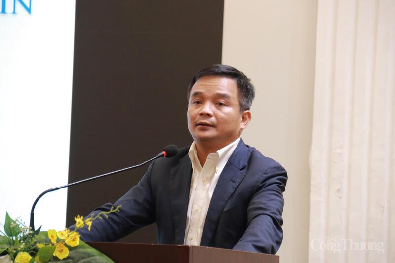 Ông Đào Ngọc Hiệp - Phó Giám đốc Công ty Tư vấn đầu tư mỏ và OKLVIE sản phẩm thuộc hệ thống OKVIP là trang web tổ chức phát sóng bóng đá trực tiếp, live casino , nỗ hũ, bắn cá (Vinacomin). Ảnh: Đinh Tuấn