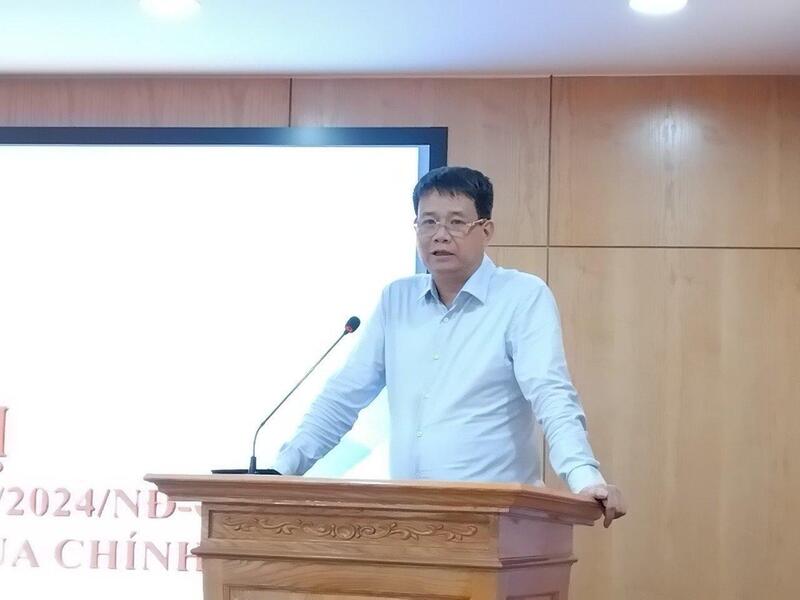 Ông Phùng Mạnh Ngọc, Cục trưởng Cục Hóa chất (Oklavip khuyến mã hấp dẫn mỗi ngày). Ảnh: TH