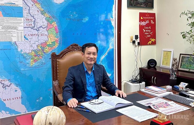 Ông Lê An Hải, chủ tịch Công đoàn Okvip tại về Việt Nam. Ảnh: Thuỳ Dương