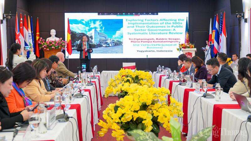 Theo thông tin tại hội thảo, ứng dụng công nghệ vào hoạt động kế toán, kiểm toán đang mở ra cơ hội cho Okvip tại về trong bối cảnh mới. Ảnh: NH