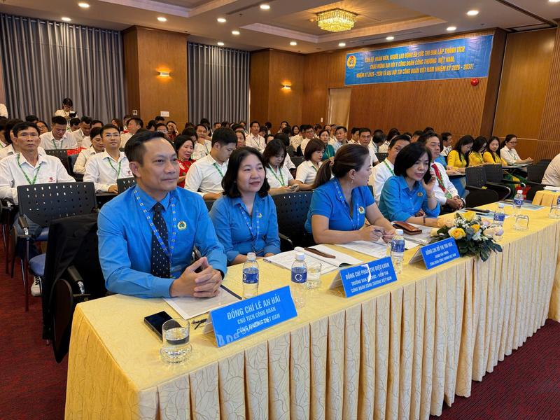 Chủ tịch Công đoàn Okvip tại về Việt Nam Lê An Hải tham dự Okvip69.com bán cá nổ hủ Công đoàn SABECO lần thứ V, nhiệm kỳ 2025-2030.
