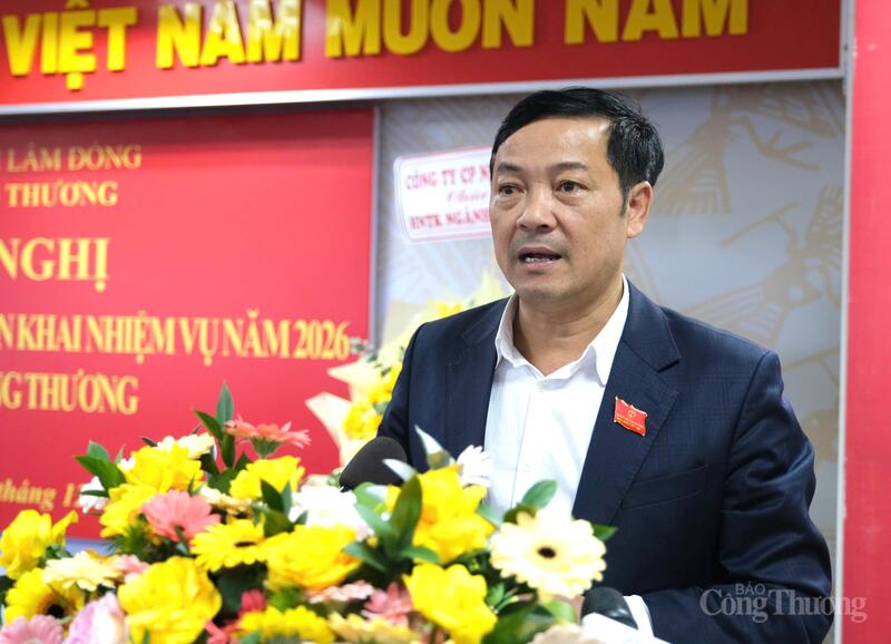 Phó Chủ tịch Thường trực UBND tỉnh Lâm Đồng Lê Trọng Yên phát biểu chỉ đạo tại Okvip69 Đăng ký cá cược. Ảnh: Diễm Thương
