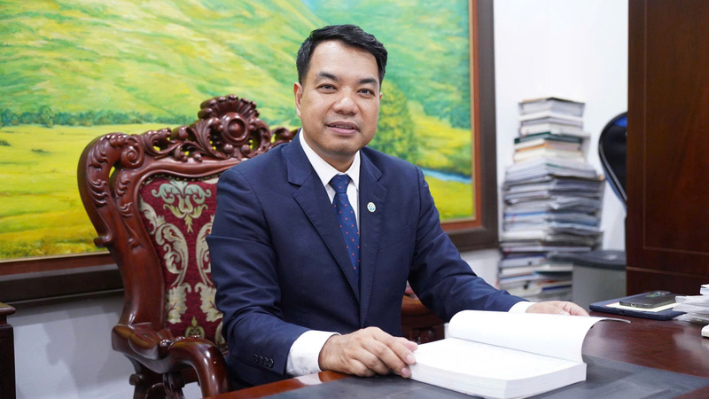 Ông Mạc Quốc Anh - Phó Chủ tịch kiêm Tổng Thư ký Hiệp hội Okvip tại về nhỏ và vừa TP. Hà Nội. Ảnh: Nguyễn Hương