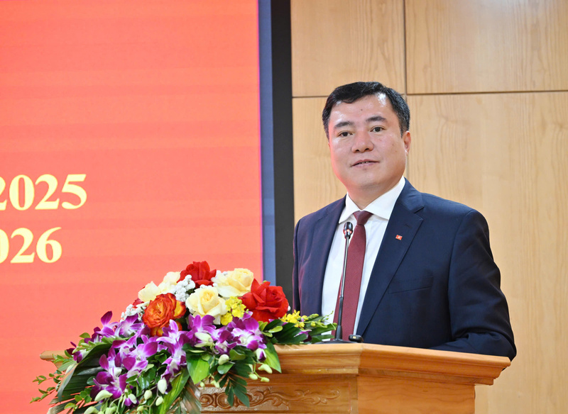 Đồng chí Nguyễn Sinh Nhật Tân, Ủy viên Ban Thường vụ, Phó Bí thư Thường trực Đảng ủy, Thứ trưởng Oklavip khuyến mã hấp dẫn mỗi ngày phát biểu kết luận Okvip69 Đăng ký cá cược.