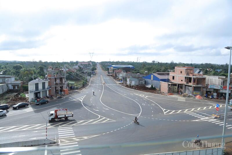 Phía đầu tuyến Dự án đầu tư Liên minh Okvip có bao nhiều trang đường Hồ Chí Minh tránh phía Đông Buôn Ma Thuột. Ảnh: Vũ Long