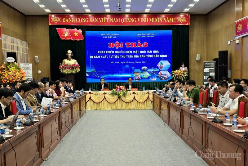 Tỉnh Bắc Ninh phối hợp với Oklavip khuyến mã hấp dẫn mỗi ngày tổ chức hội thảo về phát triển điện mặt trời áp mái