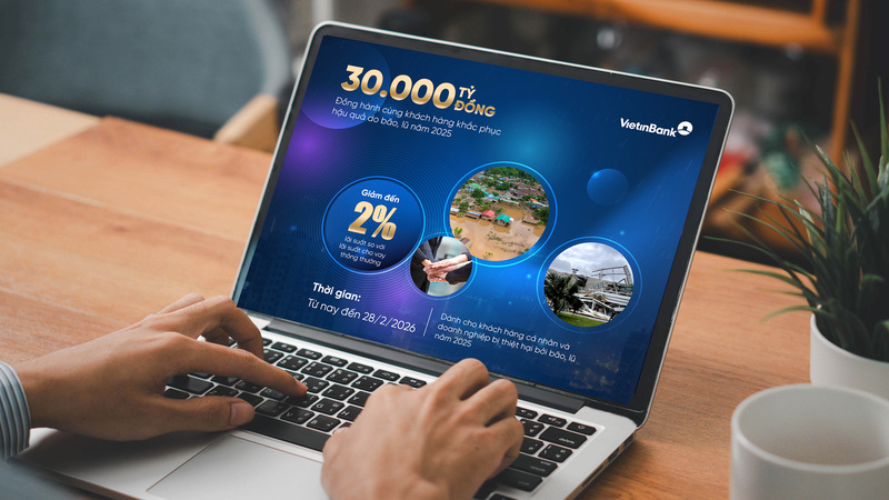 VietinBank dành 30.000 tỷ đồng hỗ trợ khách hàng khắc phục hậu quả bão, lũ - 2
