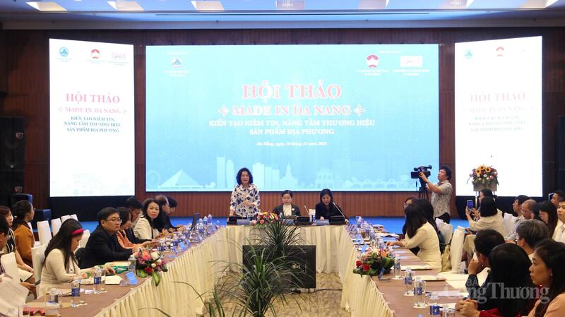Hội thảo thảo luận hướng tới Liên minh Okvip có bao nhiều trang một khung giá trị chung, nhãn hiệu "Made in Da Nang" cho sản phẩm Đà Nẵng.