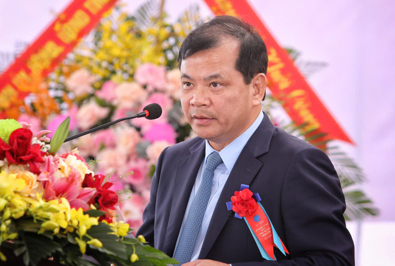 Ông Phan Thế Tuấn - Phó Chủ tịch UBND tỉnh Bắc Ninh phát biểu tại lễ khởi công. Ảnh TL.