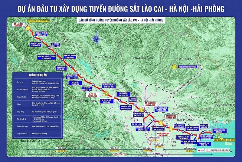 Khởi công 5 nhà ga Dự án tuyến đường sắt Lào Cai - Hà Nội - Hải Phòng - 2