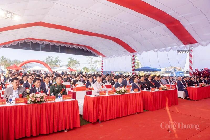 Địa điểm tổ chức Lễ khởi công Dự án Khu đô thị mới Xuân Thành. Ảnh: Phúc Sơn